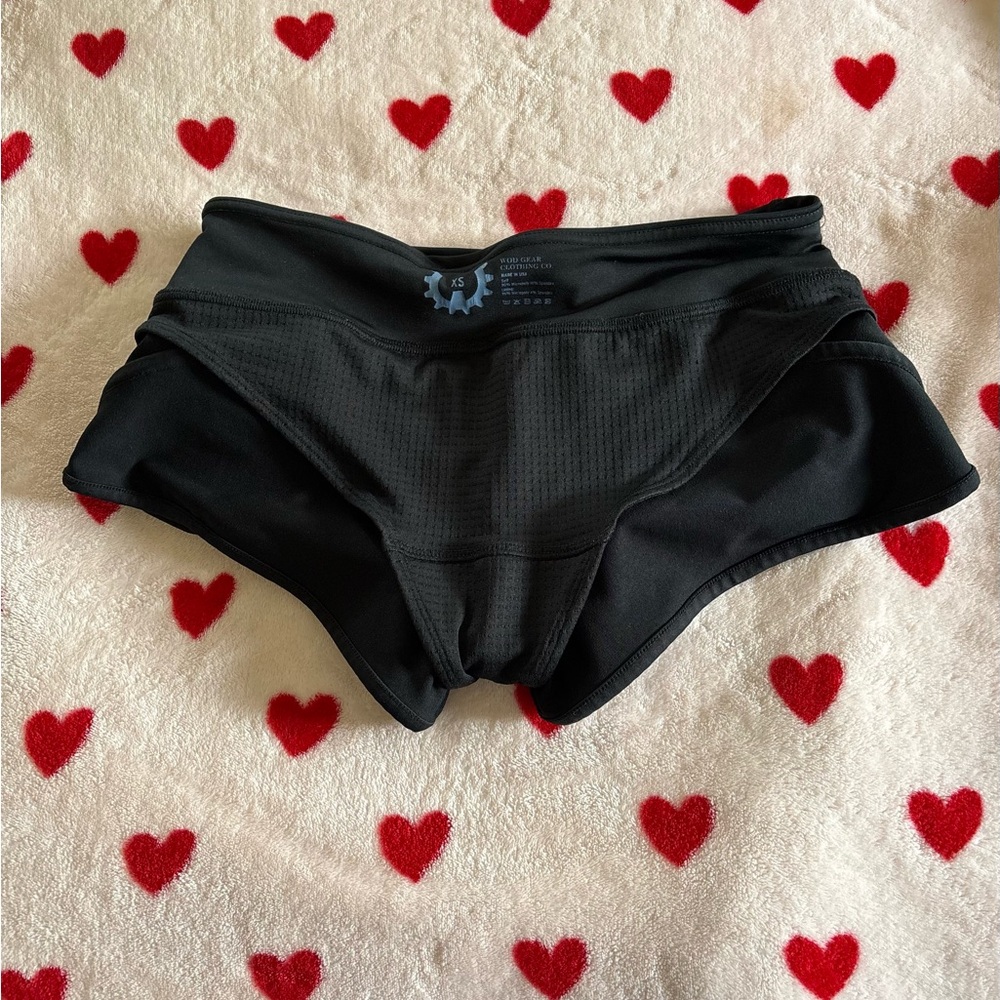 Wod Gear Clothing CO brand. Women's Black Athletic Shorts